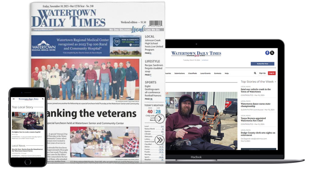 Watertown daily times subscriptions home delivery options